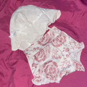 2Pc Shorts and Hat..